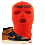 Jordan 1 Shattered Backboard Finesse Safety Orange Sneaker Hook Up Ski Mask