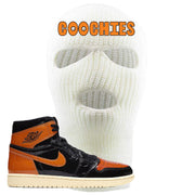 Jordan 1 Shattered Backboard Coochies White Sneaker Hook Up Ski Mask