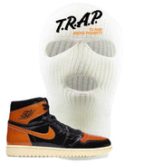 Jordan 1 Shattered Backboard Trap To Rise Above Poverty White Sneaker Hook Up Ski Mask